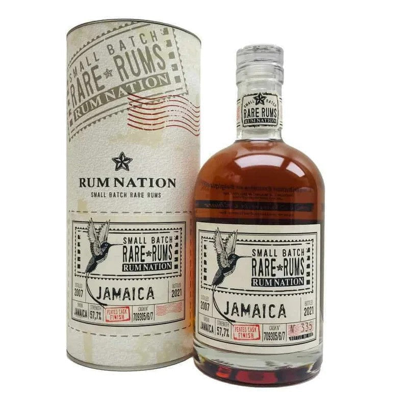 RumNationRareJamaica20072021PeatedcaskFinish(70CL,57.7%Vol.)