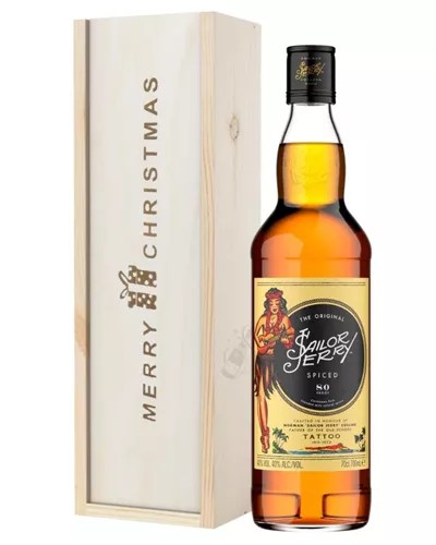 SailorJerryRumChristmasGiftInWoodenBox