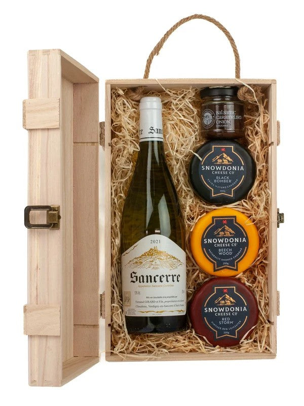 SancerreSauvignonBlanc,SnowdoniaCheese&ChutneyGiftBox