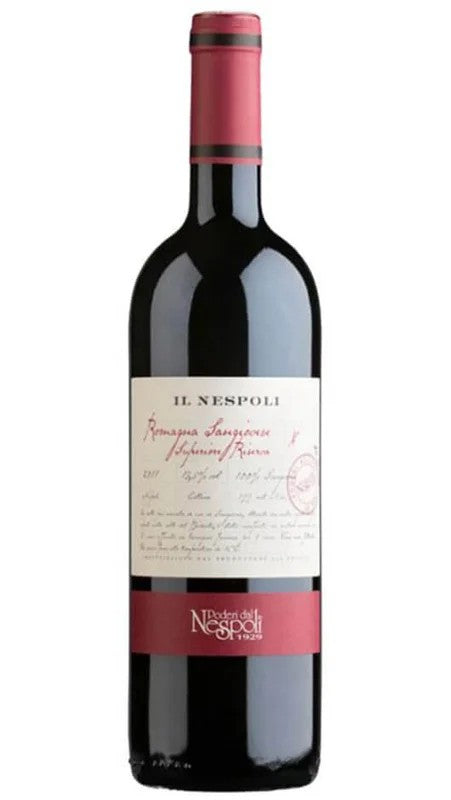 SangioveseSuperioreRiservaRomagnaDOC–IlNespoli–PoderidalNespoli