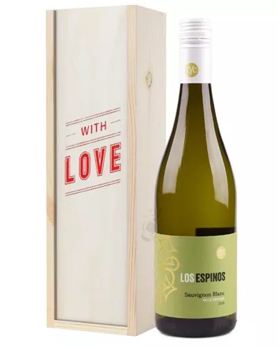 SauvignonBlancChileanWhiteWineValentinesWithLoveSpecialGiftBox