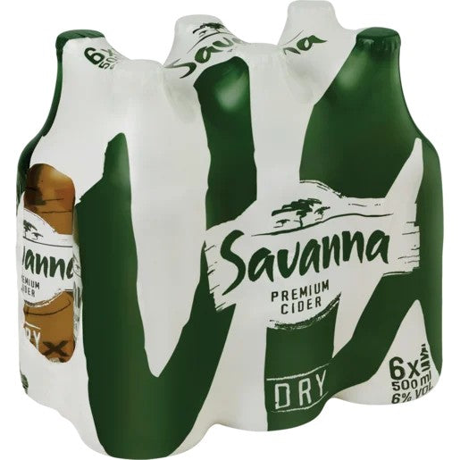 SAVANNAHDRYCIDER6X500ML