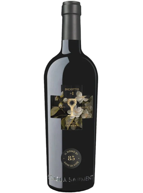 ScholaSarmenti–Diciotto+1Primitivo75cl.19%