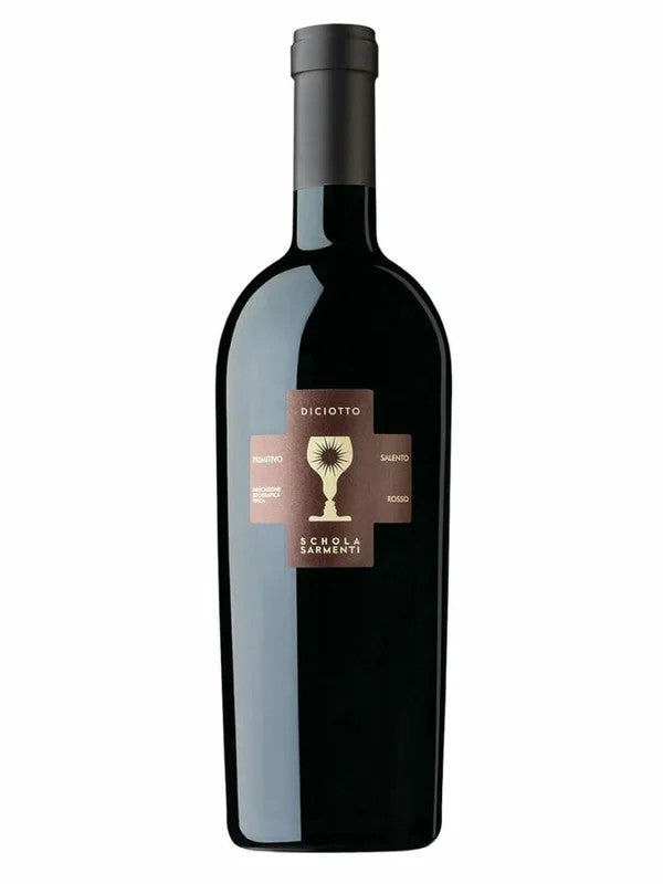 ScholaSarmenti–DiciottoPrimitivo75cl.18%