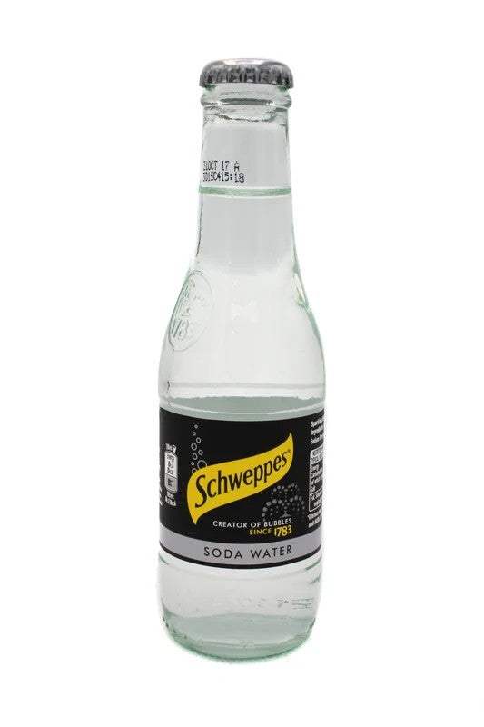 SchweppesSodaWater200mlx6BOTTLES