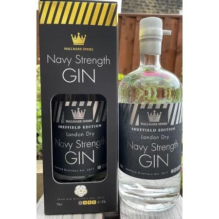 SheffieldDistilleryHallmarkNavyStrengthGin–SheffieldEdition(70cl)61.5%