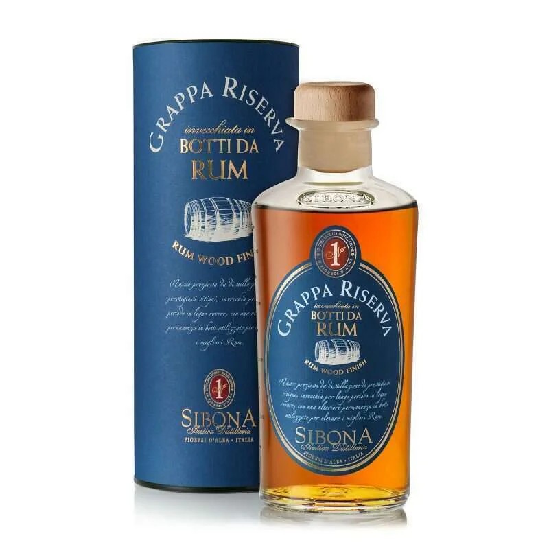 SibonaGrappaRiservaRumBarrels(0.5L,44%Vol.)