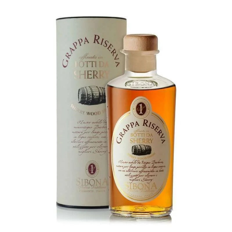 SibonaGrappaRiservaSherryBarrels(0.5L,44%Vol.)