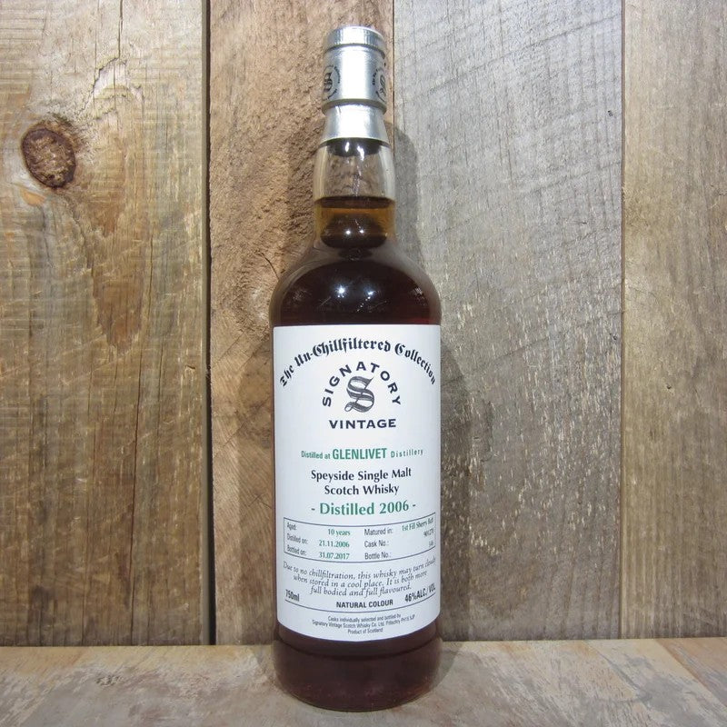 SignatoryGlenlivet200610YearOldSherryButt750ml