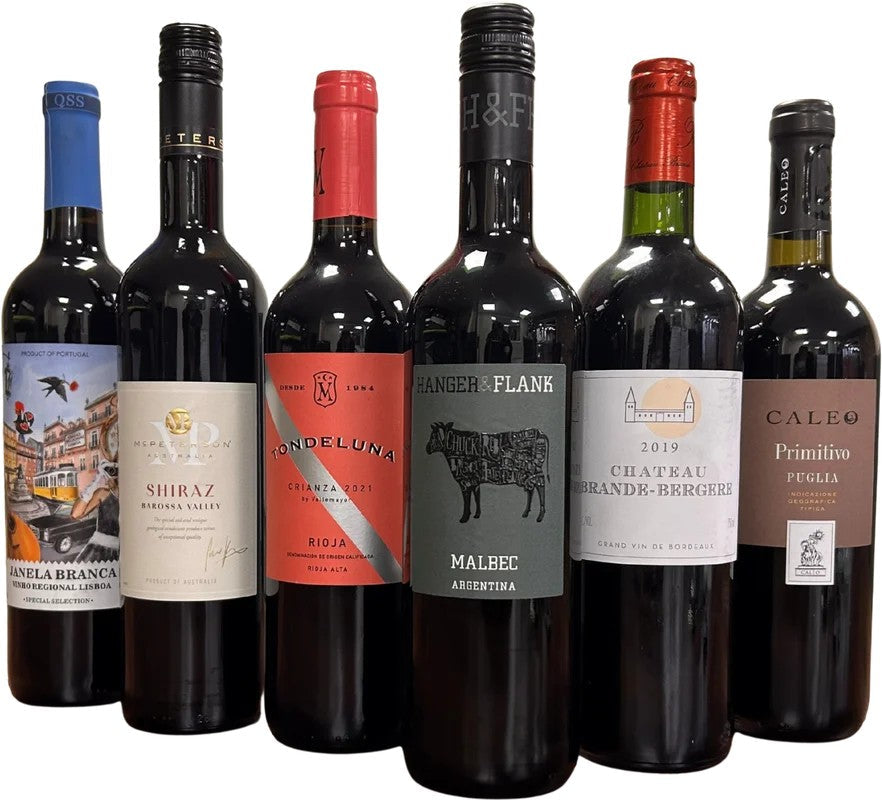 SignatureRedWineSelection–Caseof6Bottles
