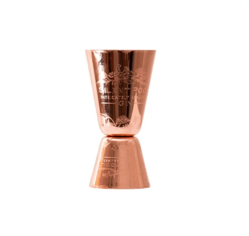 SilentPoolBrandedCopperGinJigger