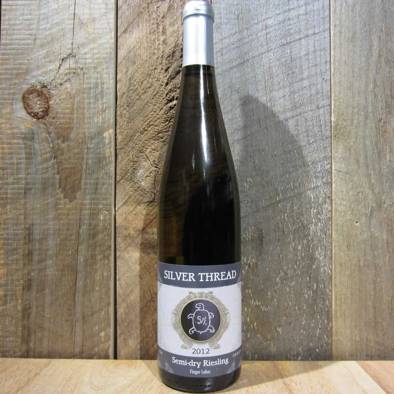SilverThreadSemiDryRieslingFingerLakes750ml