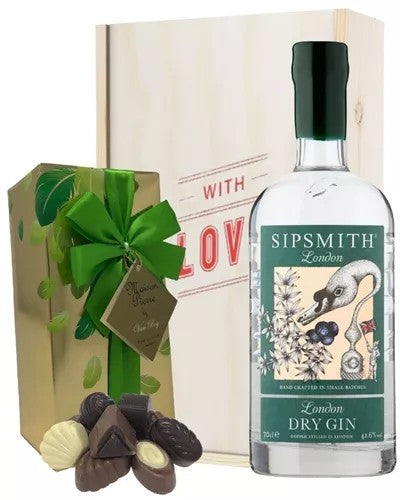 SipsmithGinAndChocolatesValentinesGift