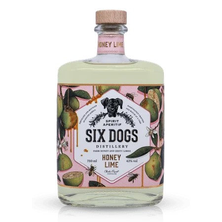 SixDogsHoneyLime(70cl)43%