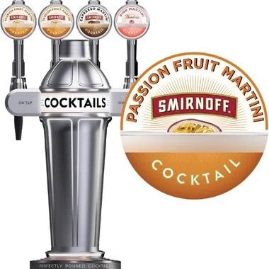 SmirnoffPassionFruitMartiniDraughtCocktail10ltrBIB