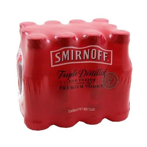 SmirnoffVodkaMiniatures–12PACK