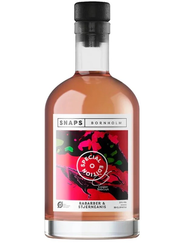 SnapsBornholmSpecialEd.–Rabarber&Stjerneanis50cl.25%