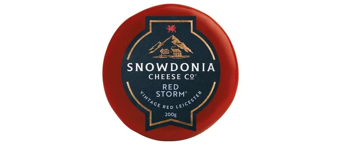 SnowdoniaRedStorm–VintageRedLeicester(200g)