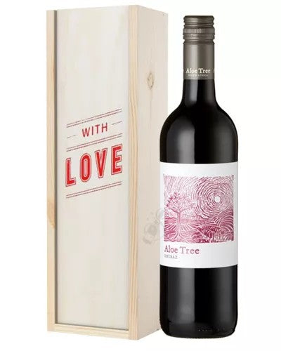 SouthAfricanShirazRedWineValentinesWithLoveSpecialGiftBox