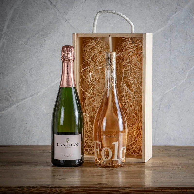 Sparkling&StillPinkinWoodenGiftBox