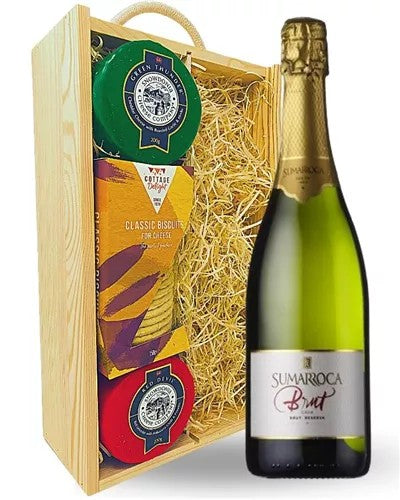 SparklingWineandCheeseHamper
