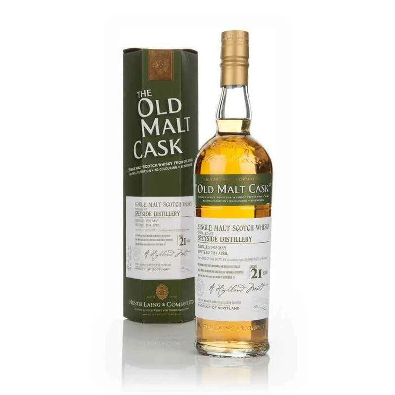 SpeysideDistillery21YearOld1992(cask10485)–OldMaltCask(HunterLaing)