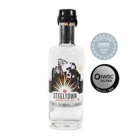 SteeltownWelshDryGin50cl(43%ABV)