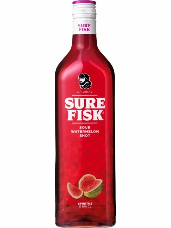 SUREFISK–SourWatermelonShot100cl.15%