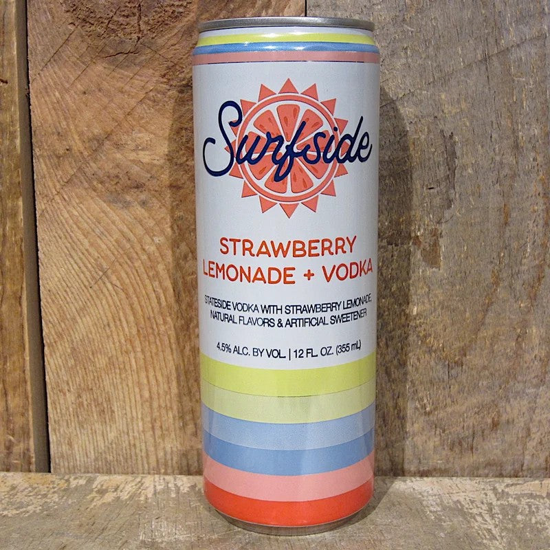 SurfsideStrawberryLemonade+Vodka(SingleCan)355ml