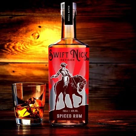 SwiftNickNevisonSpicedRum(70cl)42%