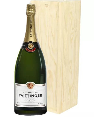 TaittingerChampagneChampagneMagnum150clinWoodenGiftBox