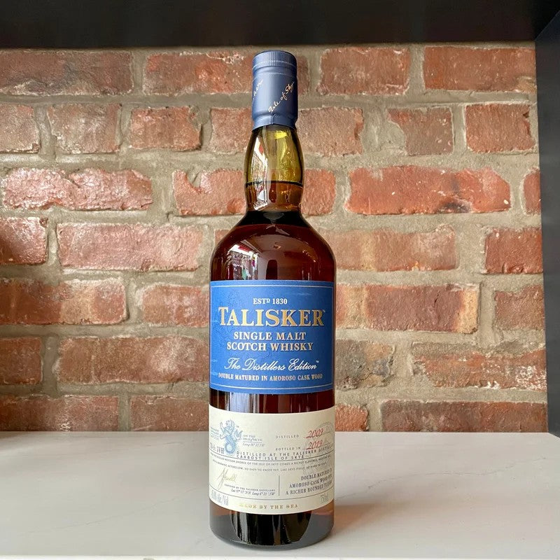 TaliskerDistillersEditionDoubleMaturedAmorosoSherryCaskWoodSingleMaltScotchWhisky