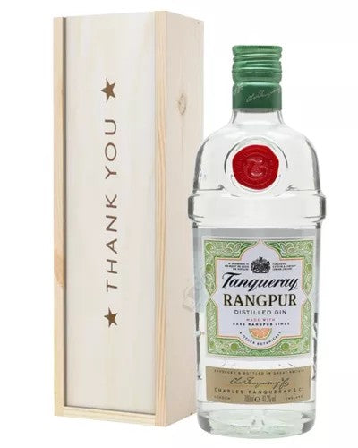 TanquerayRangpurGinThankYouGiftInWoodenBox