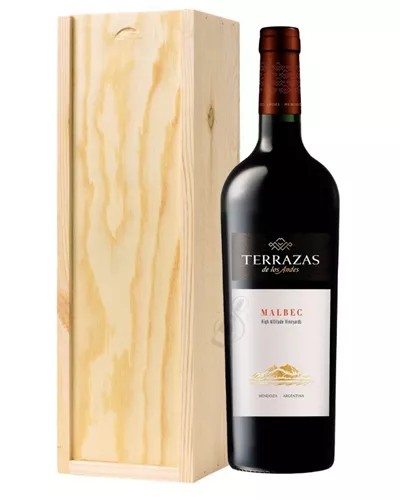 TerrazasReservaMalbecWineGiftinWoodenBox
