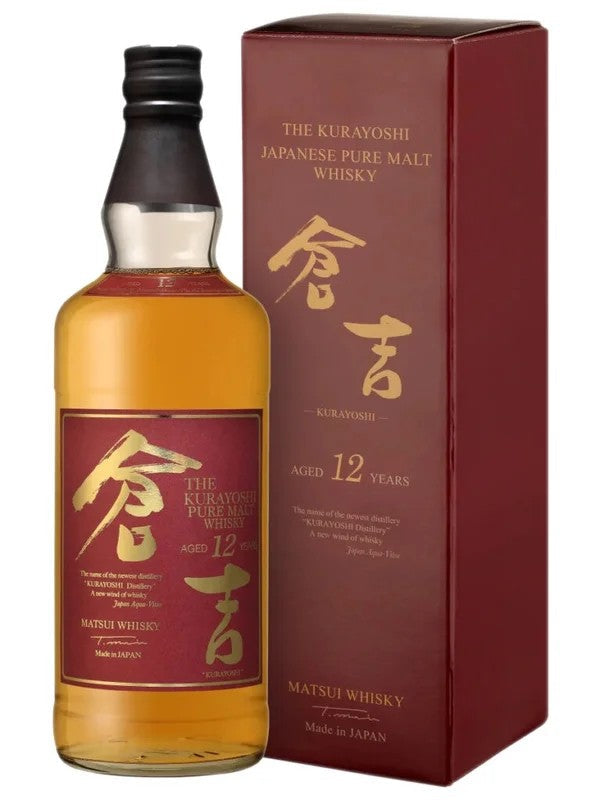 TheKurayoshiPureMaltWhiskyAged12Years70cl.43%