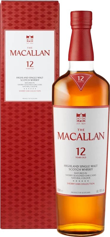 TheMacallan12YearOldSherryOakSingleMaltScotchWhisky(700mL)