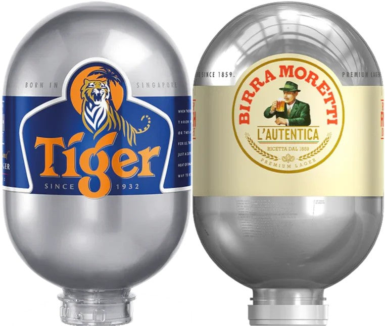 Tiger&BirraMoretti2BladeKegBundle,FreeShipping
