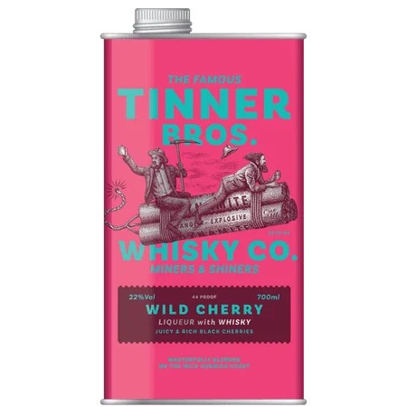 TinnerBros.WildCherryWhiskyLiqueur(70cl)22%