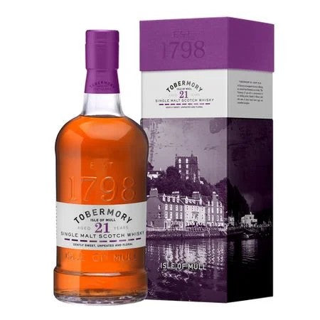 Tobermory21YearOldWhisky70cl(46.3%ABV)
