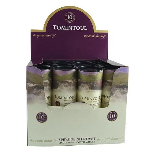Tomintoul10yoScotchWhiskyMiniatures–12PACK