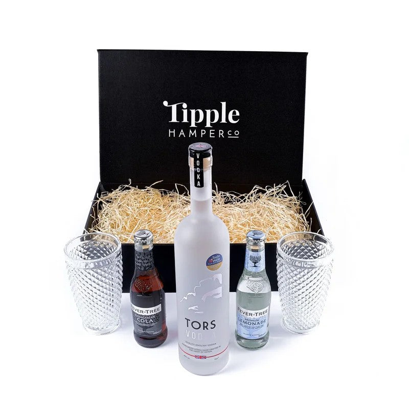 TorsVodka,MixerandGlassesGiftSet–40%ABV