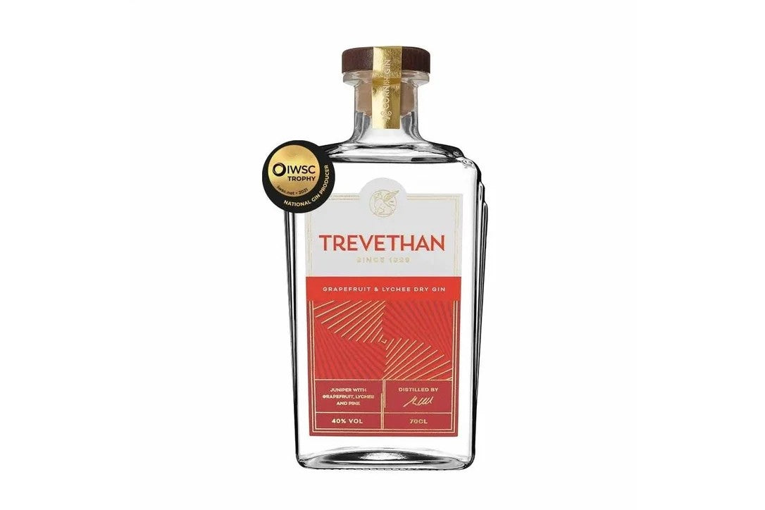 TrevethanGrapefruit&LycheeGin40%ABV(70cl)