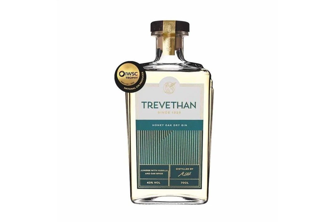 TrevethanHoneyOakCornishGin43%ABV(70cl)