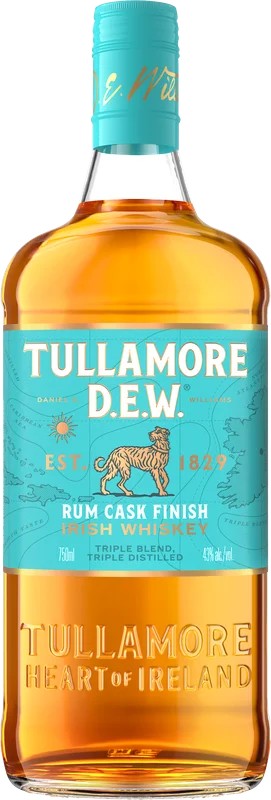 TullamoreD.E.W.XOCaribbeanRumCaskFinishIrishWhiskey(700mL)