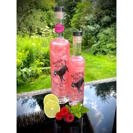TwistedMuleRaspberryMojitoGin50cl(40%ABV)