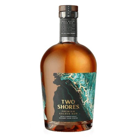 TwoShoresRum–IrishSingleMaltWhiskeyCaskFinish70cl(43%ABV)