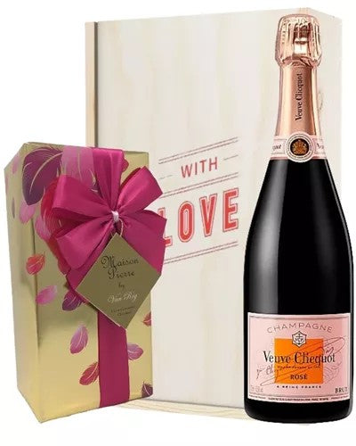 VeuveClicquotRoseValentinesChampagneandChocolatesGiftBox
