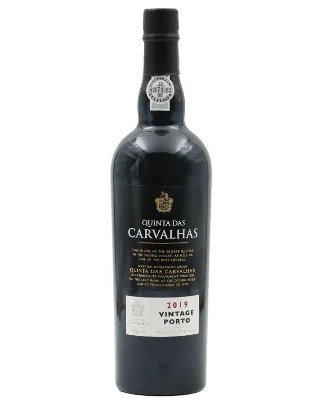 VinhodoPortoQuintadasCarvalhasVintage201975cl