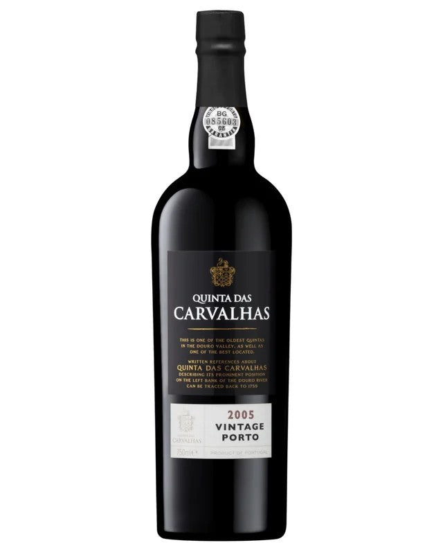 VinhodoPortoQuintadasCarvalhasVintage200575cl