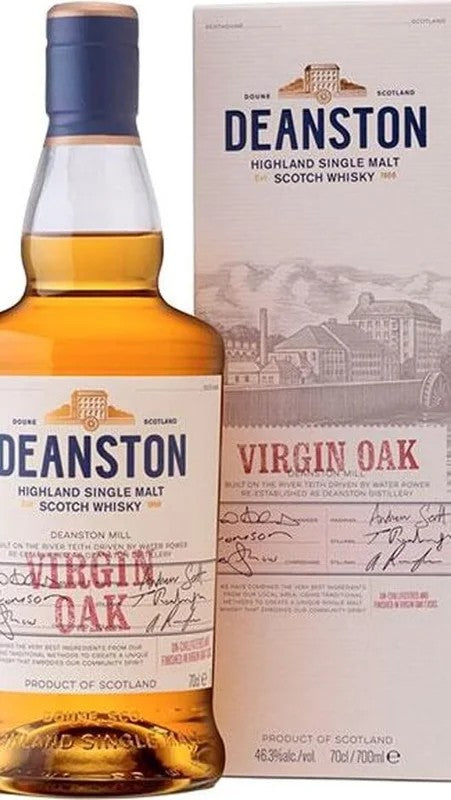 VirginOakWhisky70cl–Deanston